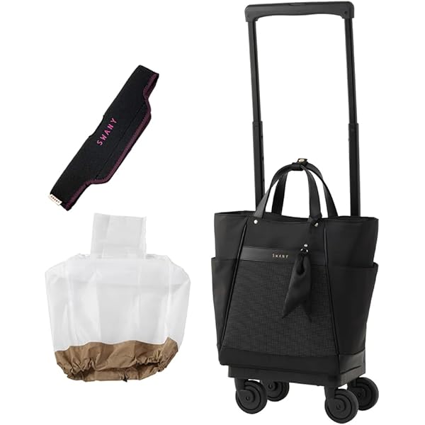 Amazon.co.jp: [S W A N Y] D-543 ダマスコ M18 ブラック 4輪